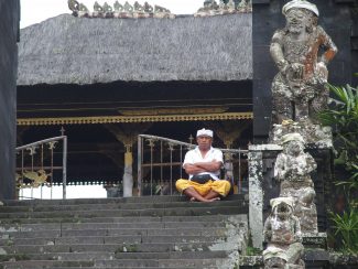 Besakih tempel Bali tijdens reis